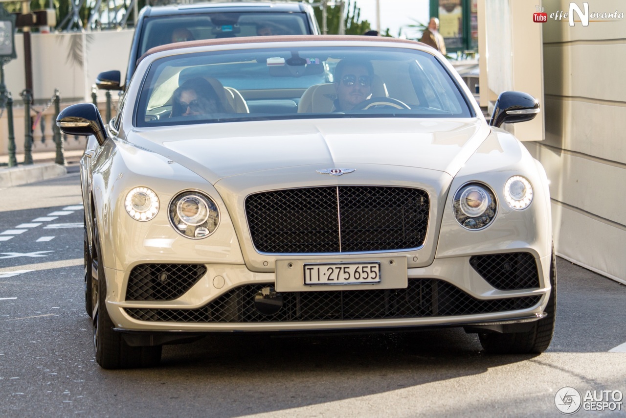 Bentley Continental GTC V8 S 2016