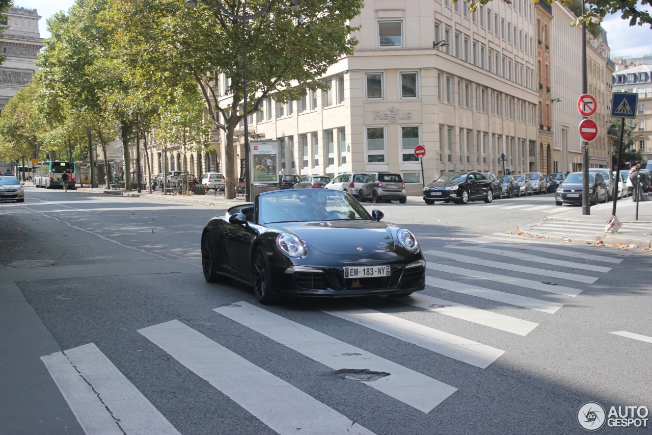 Porsche 991 Carrera 4 GTS Cabriolet MkI