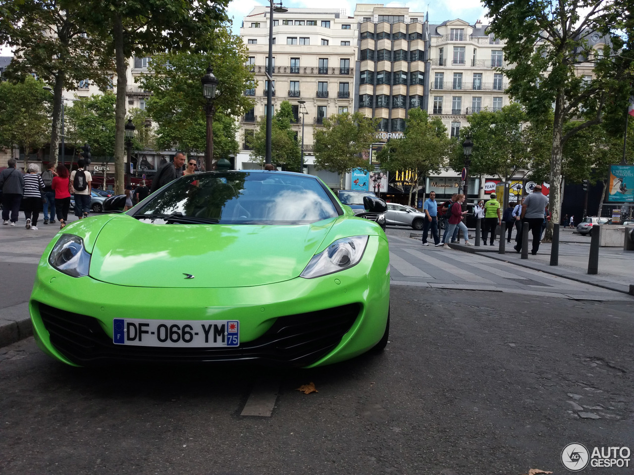 McLaren 12C Spider