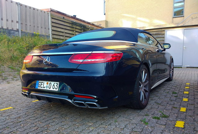 Mercedes-AMG S 63 Convertible A217