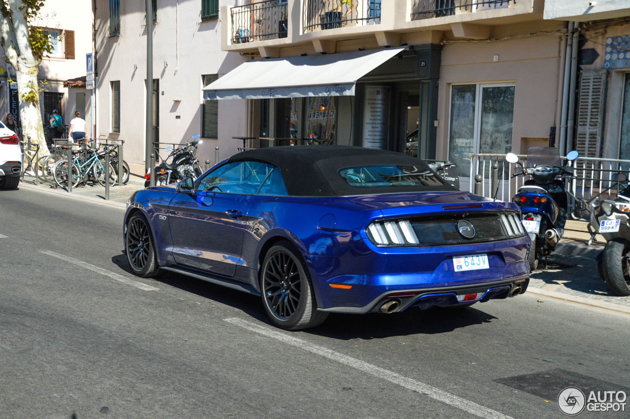 Ford Mustang GT Convertible 2015