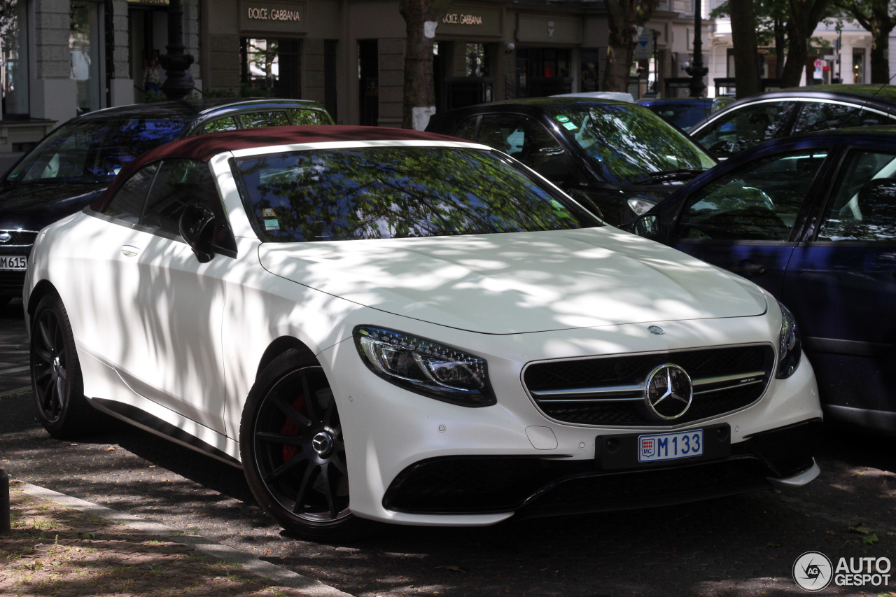 Mercedes-AMG S 63 Convertible A217