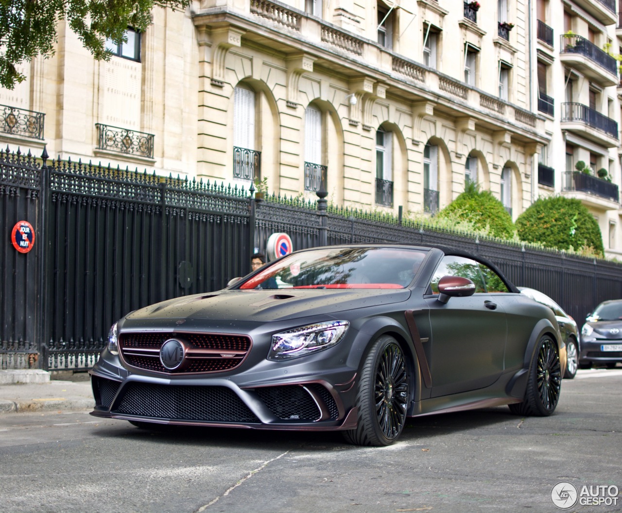 Mercedes-AMG Mansory S 63 Convertible A217 Black Edition