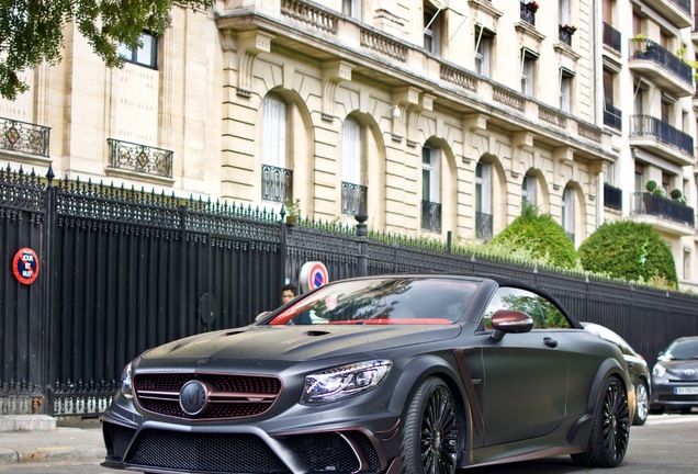 Mercedes-AMG Mansory S 63 Convertible A217 Black Edition