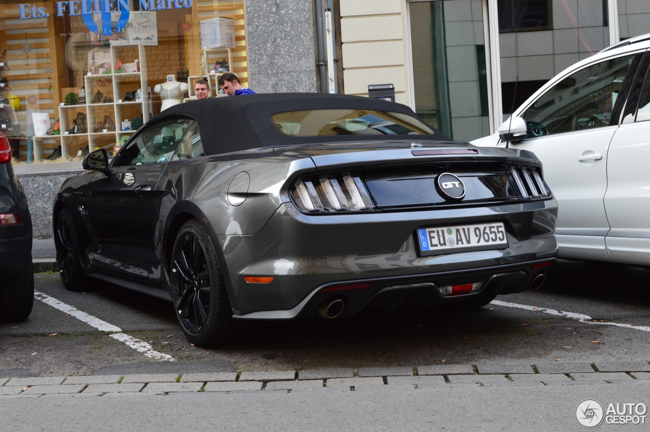 Ford Mustang GT Convertible 2015