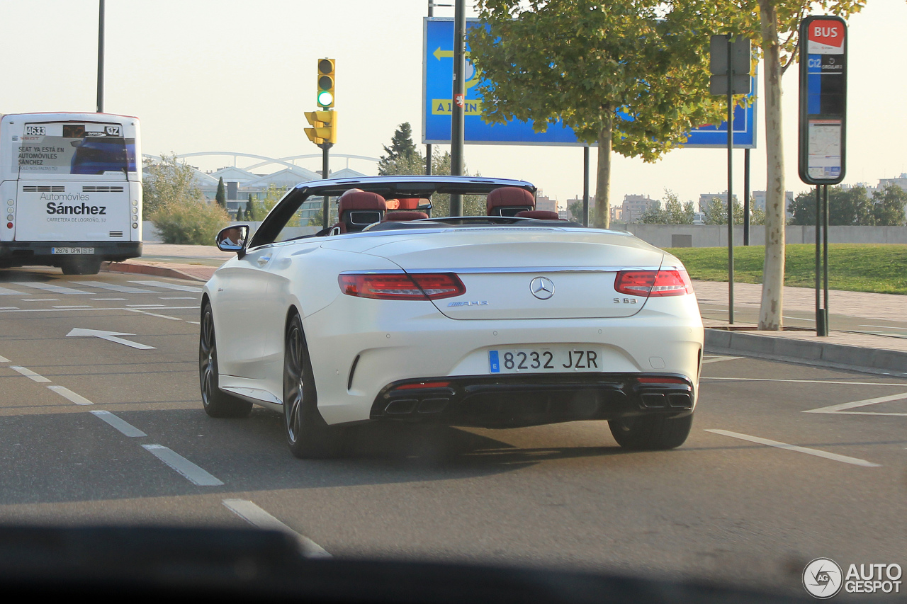 Mercedes-AMG S 63 Convertible A217