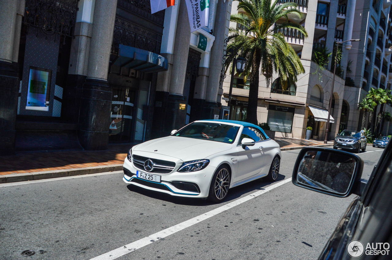 Mercedes-AMG C 63 S Convertible A205 Ocean Blue Edition