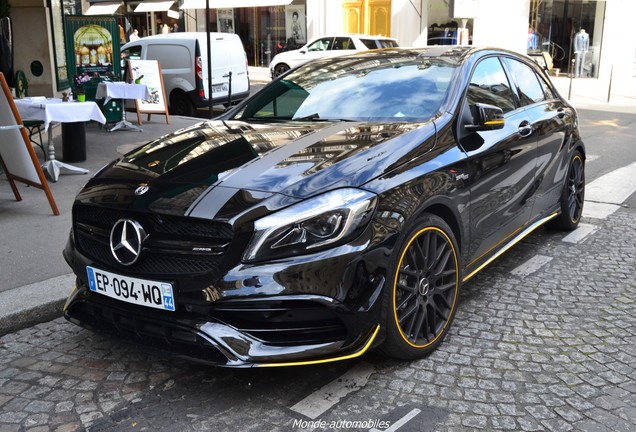 Mercedes-AMG A 45 W176 Yellow Night Edition