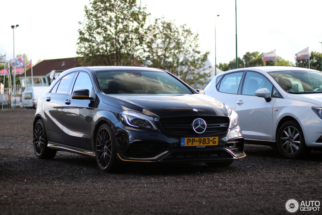 Mercedes-AMG A 45 W176 Yellow Night Edition