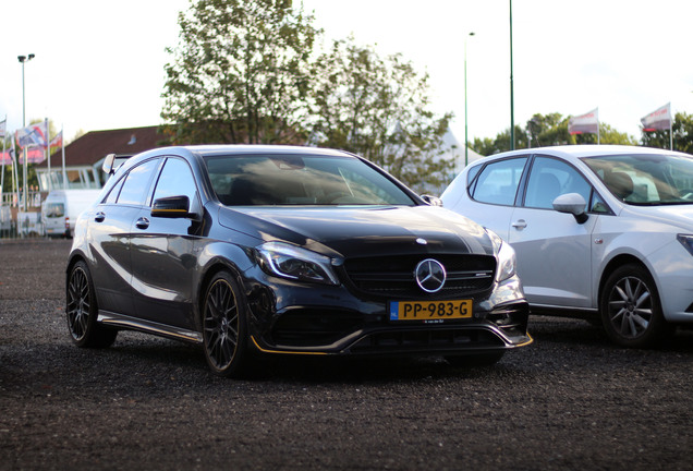 Mercedes-AMG A 45 W176 Yellow Night Edition