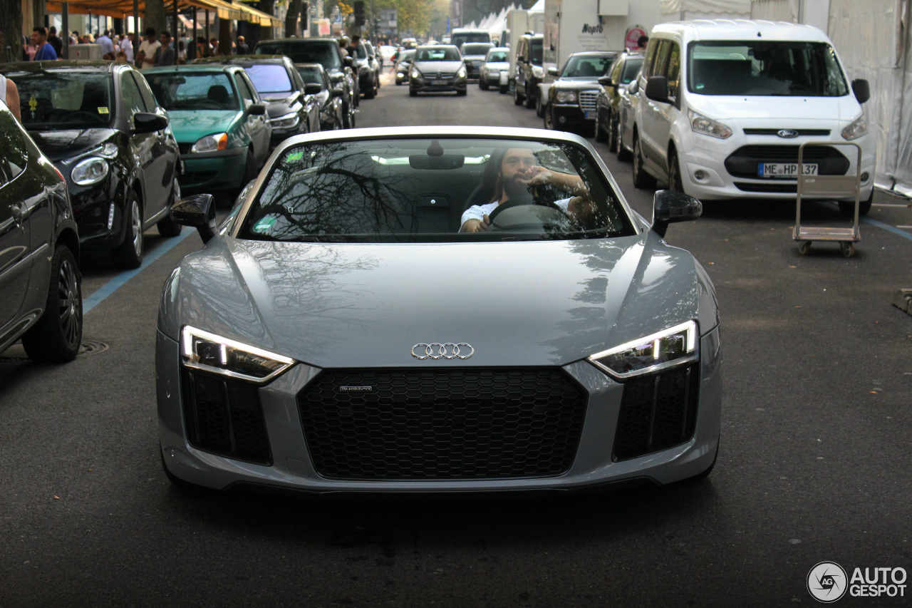 Audi R8 V10 Spyder 2016