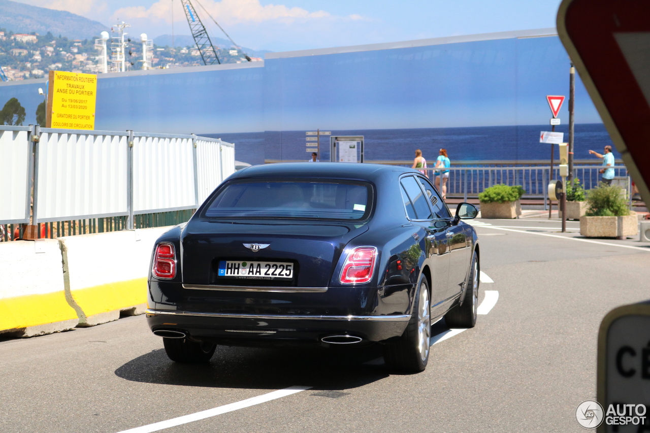 Bentley Mulsanne 2016 First Edition