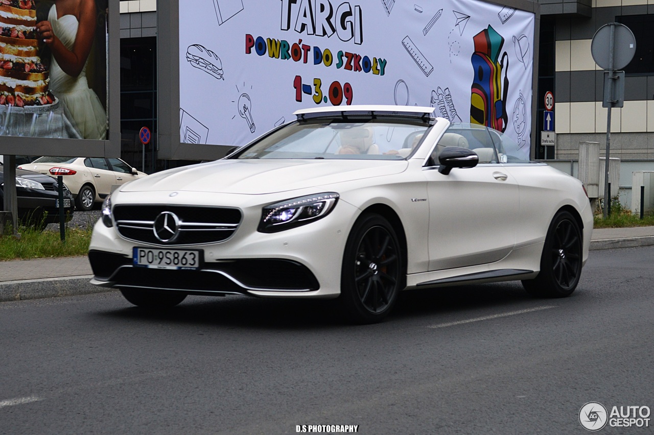 Mercedes-AMG S 63 Convertible A217