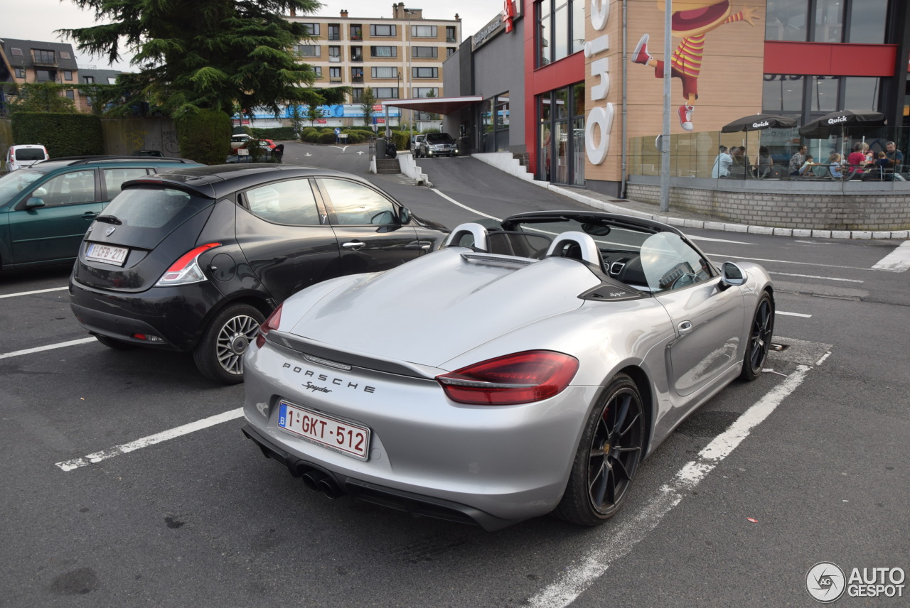 Porsche 981 Boxster Spyder