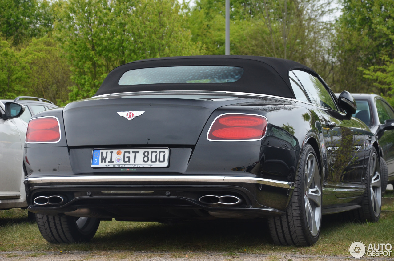 Bentley Continental GTC V8 S 2016