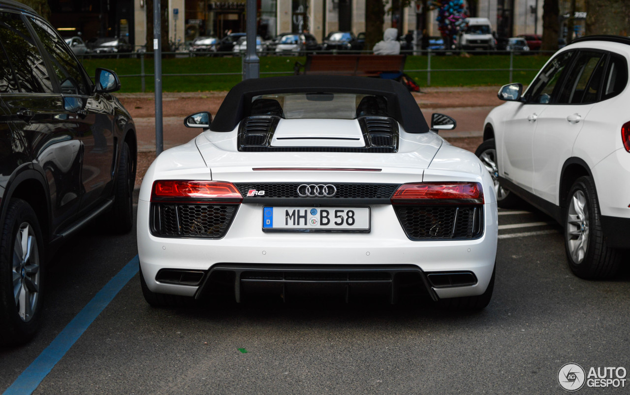 Audi R8 V10 Spyder 2016