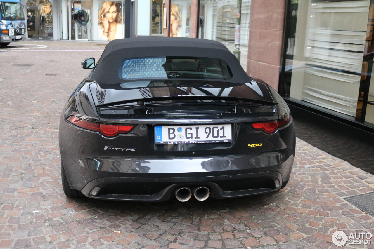 Jaguar F-TYPE 400 Sport Convertible