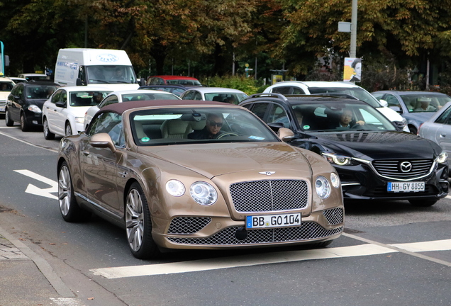 Bentley Continental GTC 2016