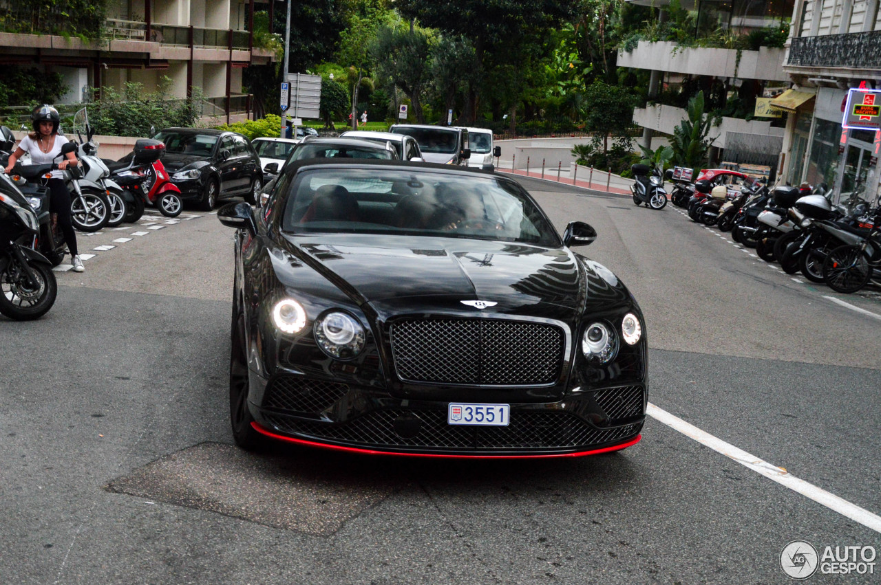 Bentley Continental GTC Speed Black Edition 2016