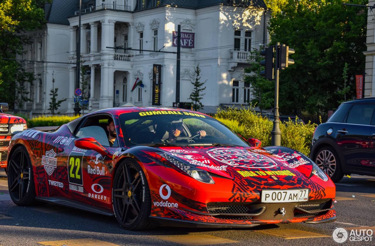 Ferrari 458 Italia Novitec Rosso