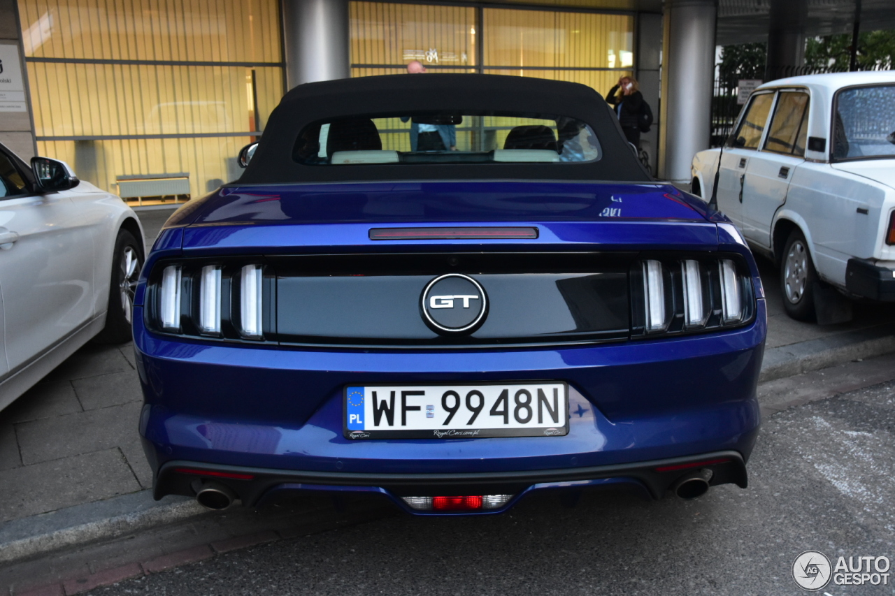 Ford Mustang GT Convertible 2015