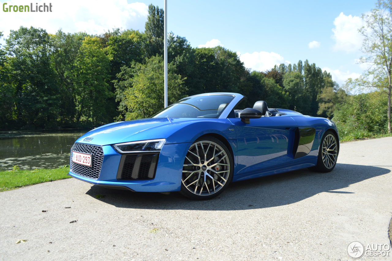 Audi R8 V10 Spyder 2016