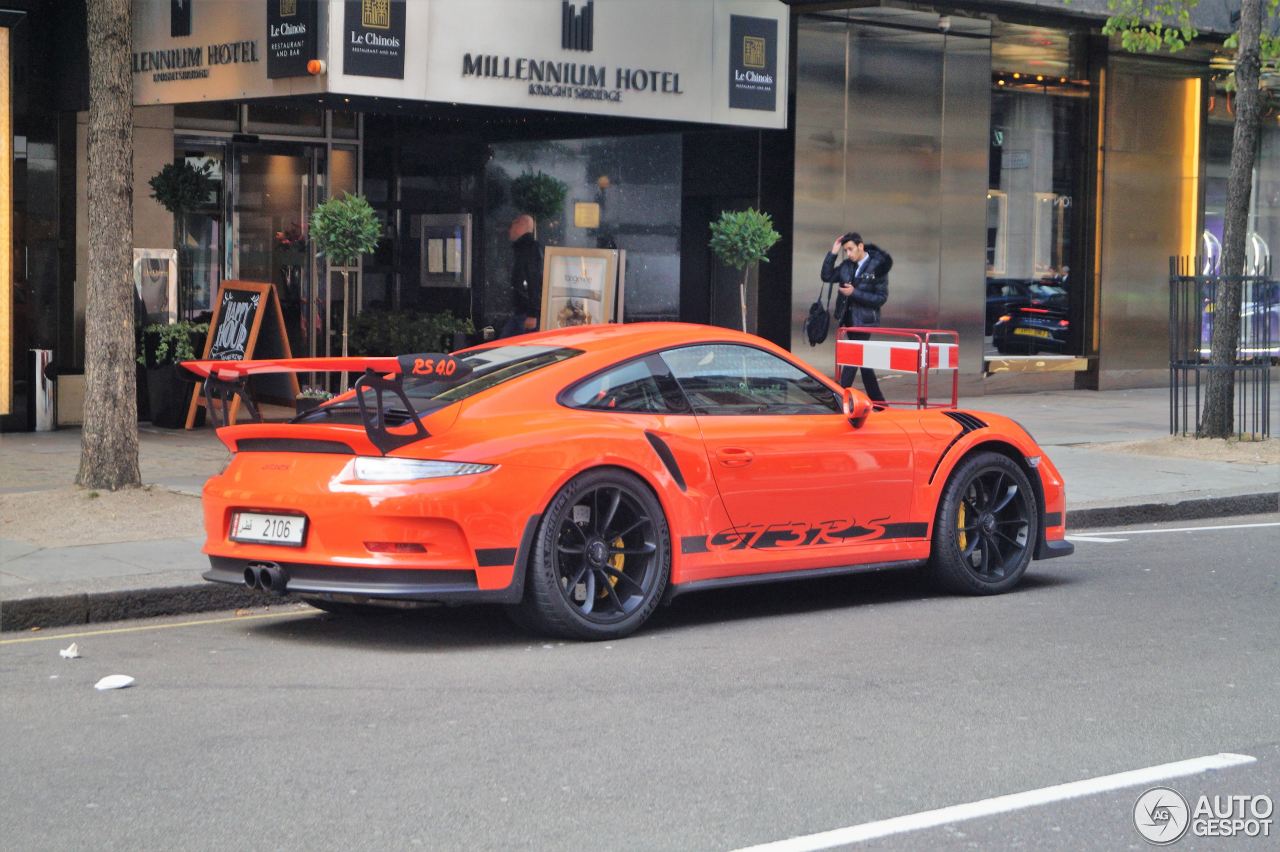 Porsche 991 GT3 RS MkI