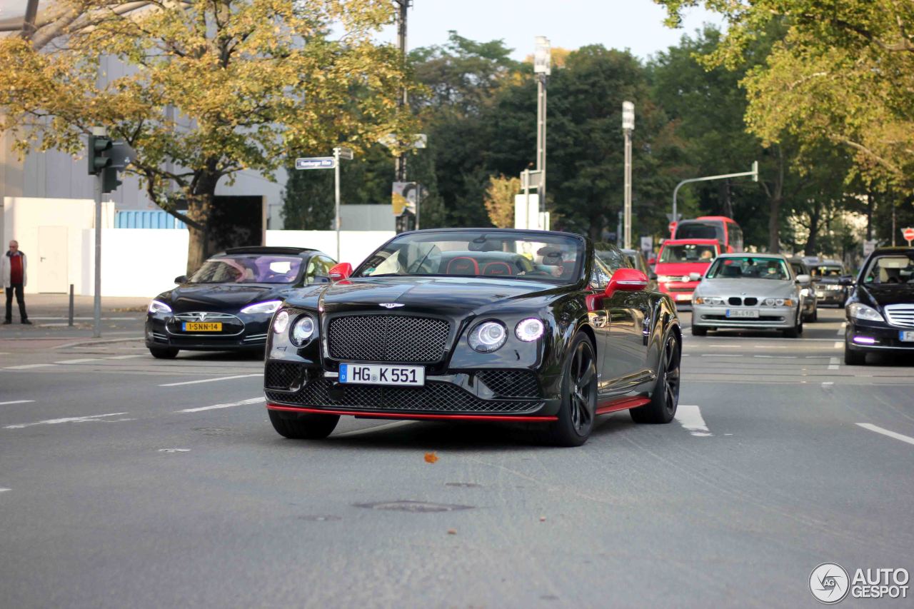 Bentley Continental GTC Speed Black Edition 2016