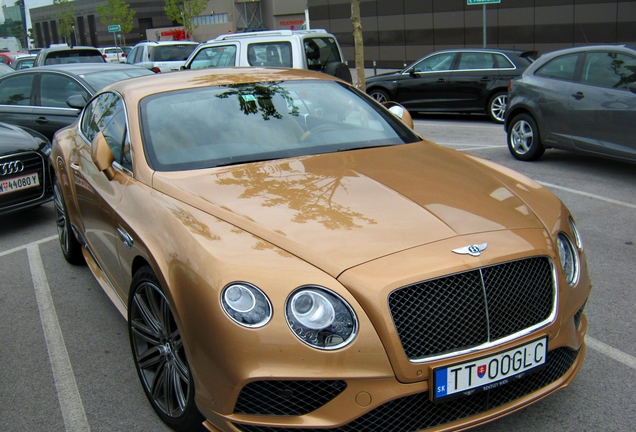 Bentley Continental GT Speed 2016