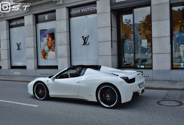 Ferrari 458 Spider Novitec Rosso