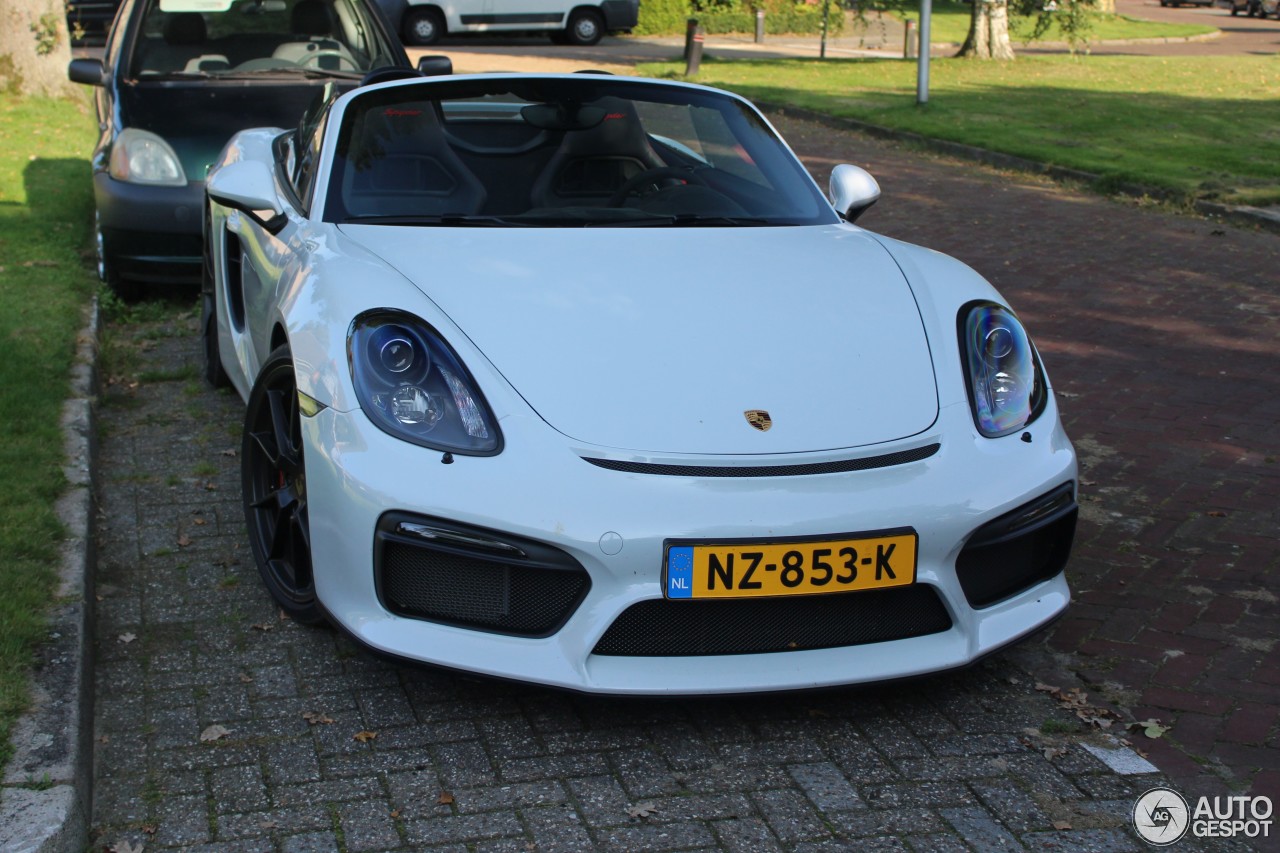 Porsche 981 Boxster Spyder