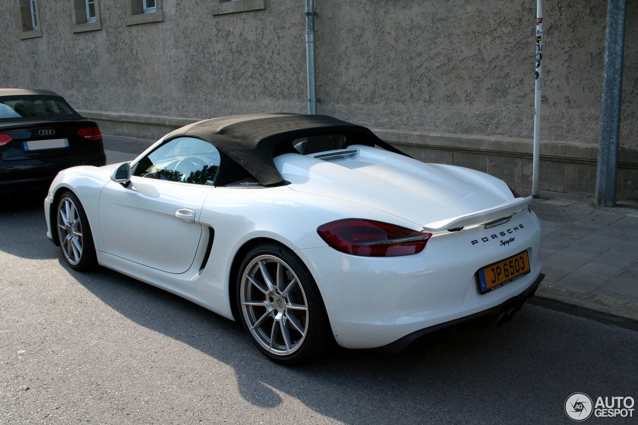 Porsche 981 Boxster Spyder