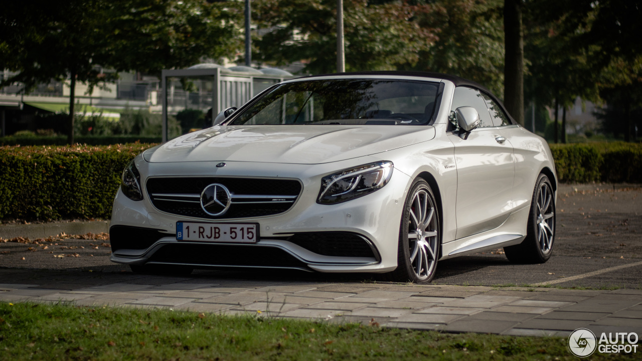 Mercedes-AMG S 63 Convertible A217