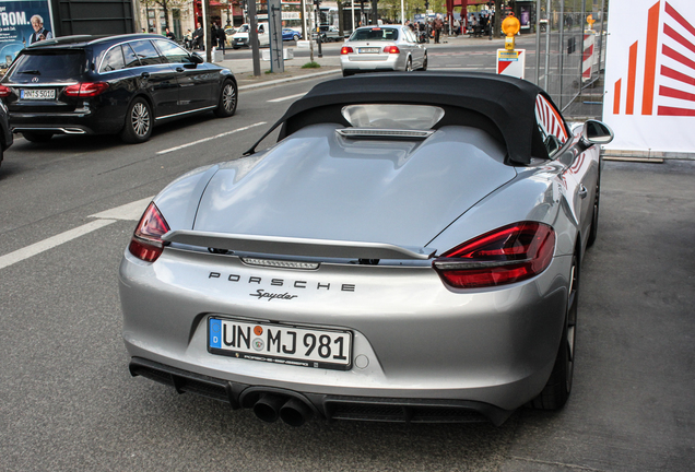 Porsche 981 Boxster Spyder