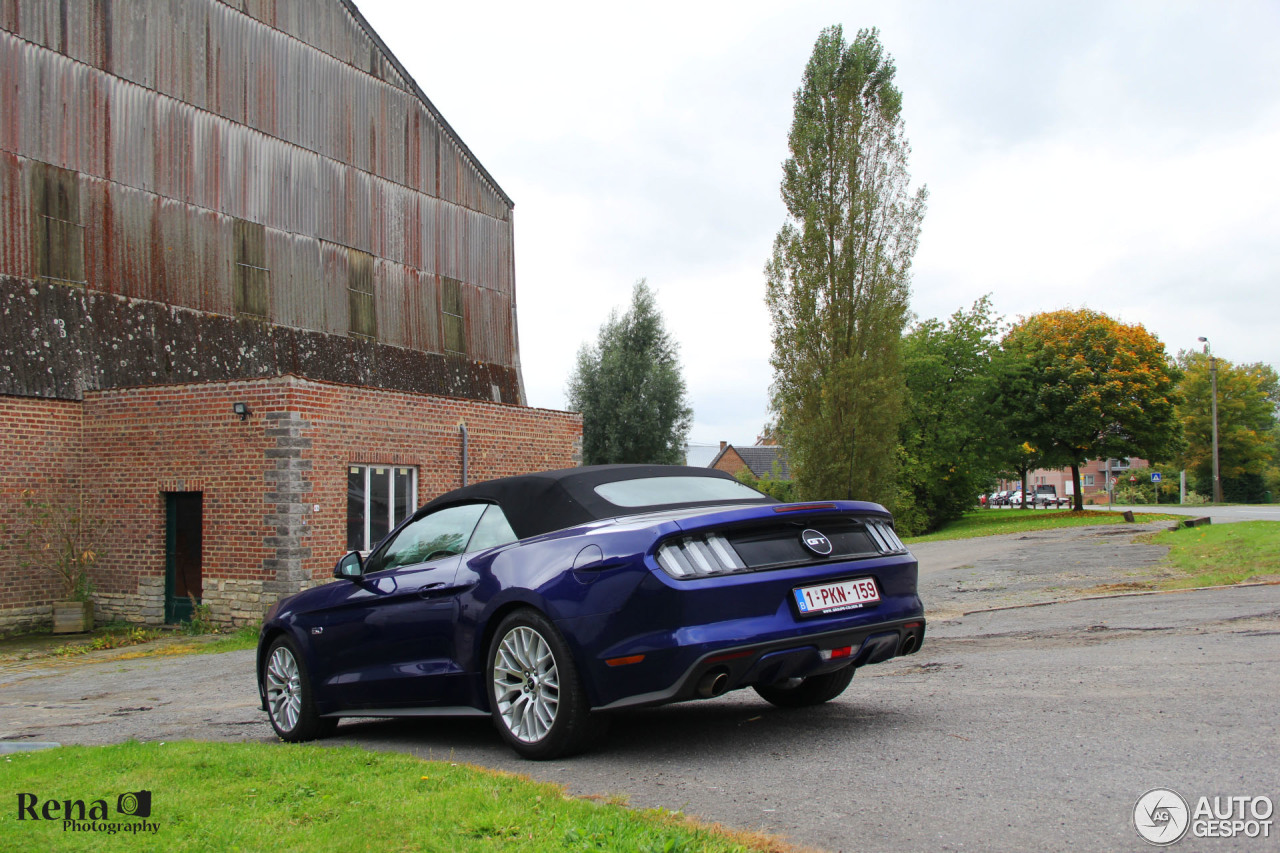 Ford Mustang GT Convertible 2015