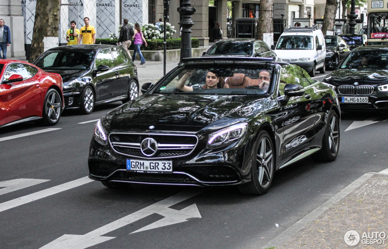 Mercedes-AMG S 63 Convertible A217