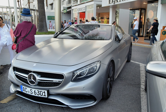 Mercedes-AMG S 63 Convertible A217