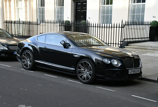 Bentley Continental GT Speed 2016