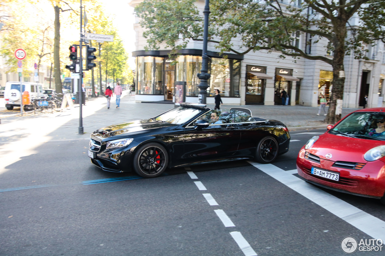 Mercedes-AMG S 63 Convertible A217