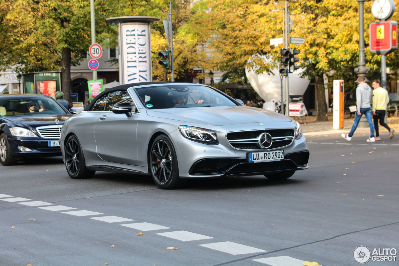 Mercedes-AMG S 63 Convertible A217