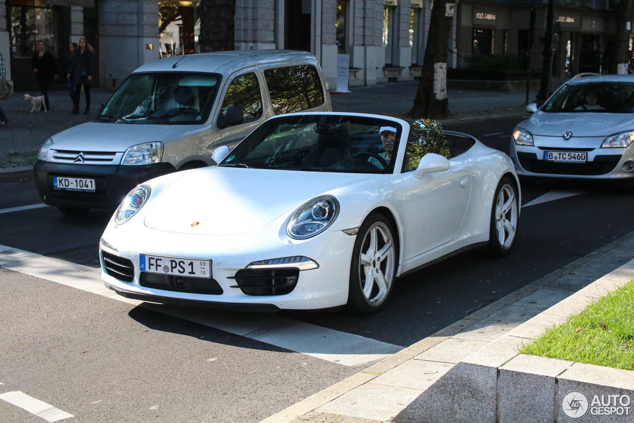 Porsche 991 Carrera 4S Cabriolet MkI