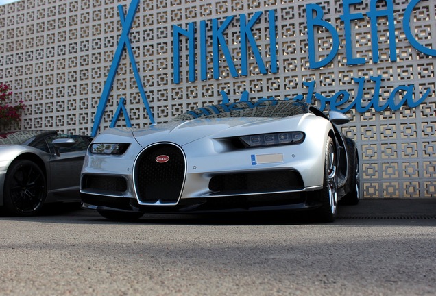 Bugatti Chiron La Mer Argentée