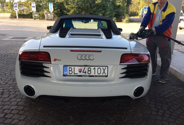 Audi R8 V8 Spyder 2013