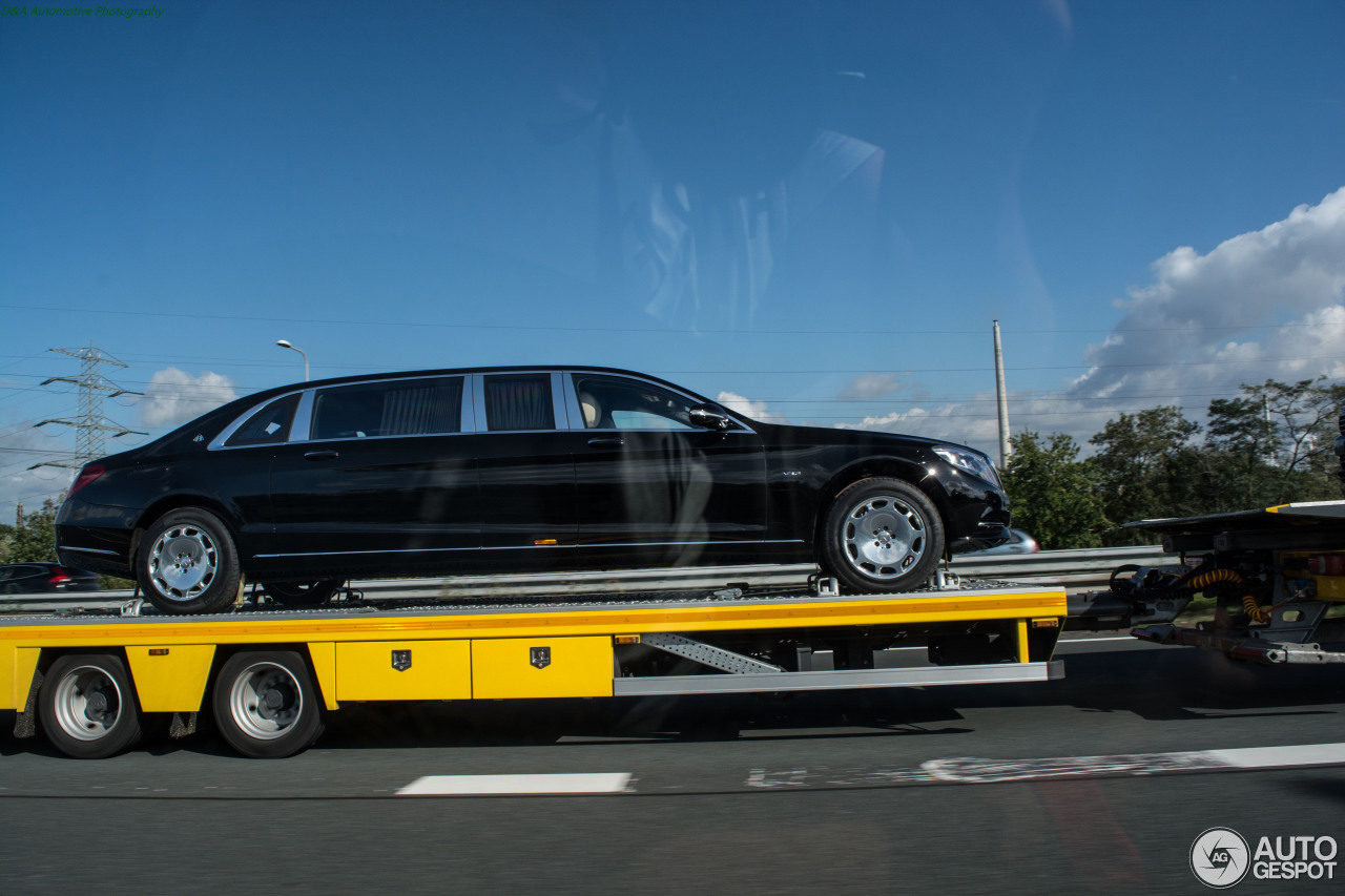 Mercedes-Maybach S 600 Pullman Guard VV222