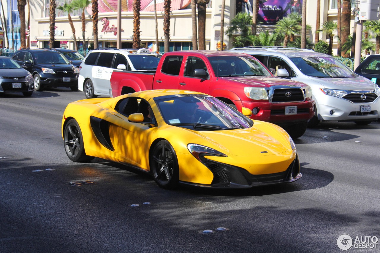 McLaren 650S Spider