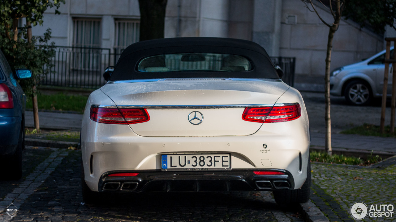 Mercedes-AMG S 63 Convertible A217