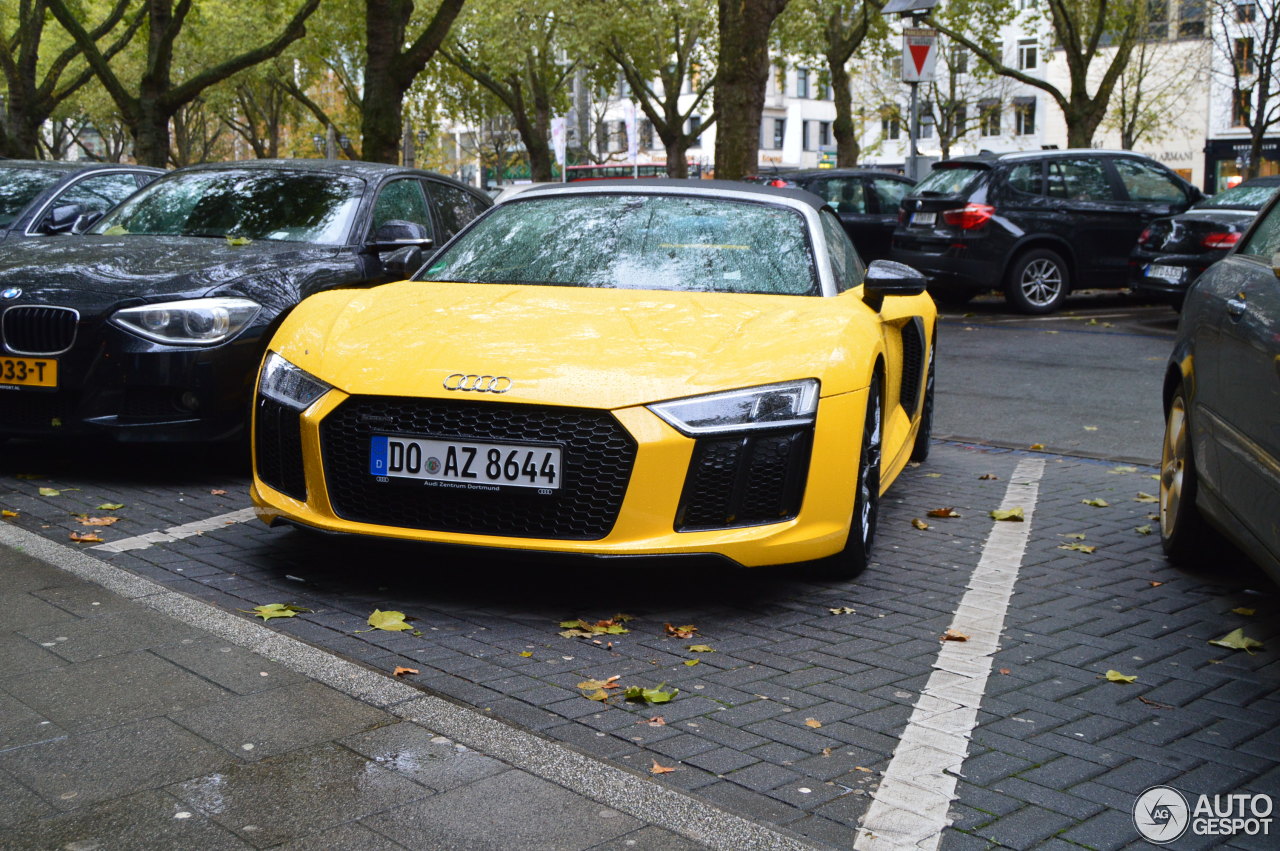 Audi R8 V10 Spyder 2016