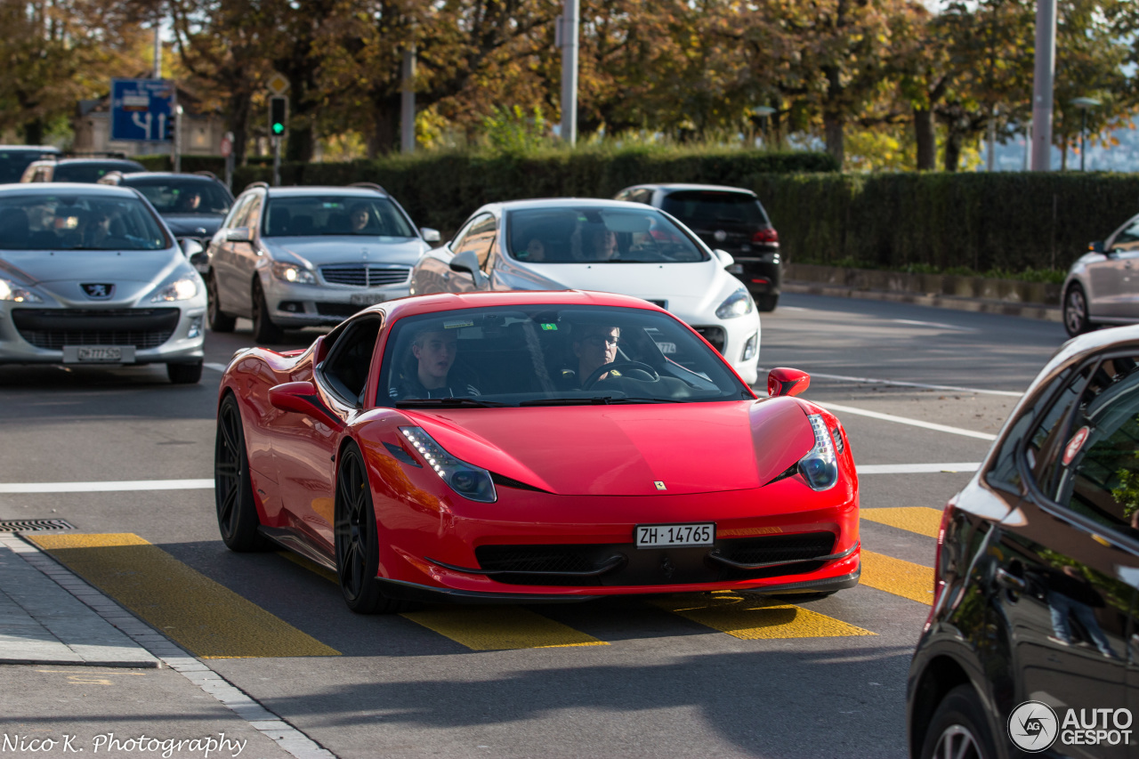 Ferrari 458 Italia Novitec Rosso