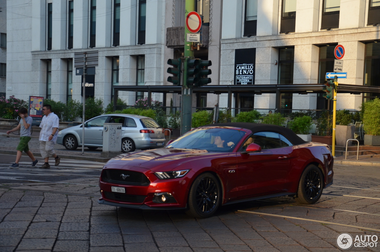 Ford Mustang GT Convertible 2015