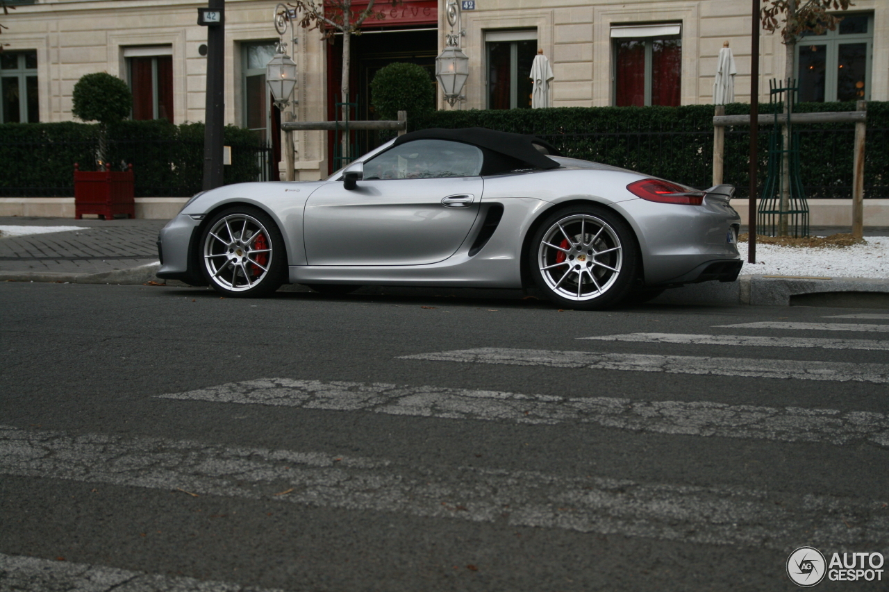 Porsche 981 Boxster Spyder